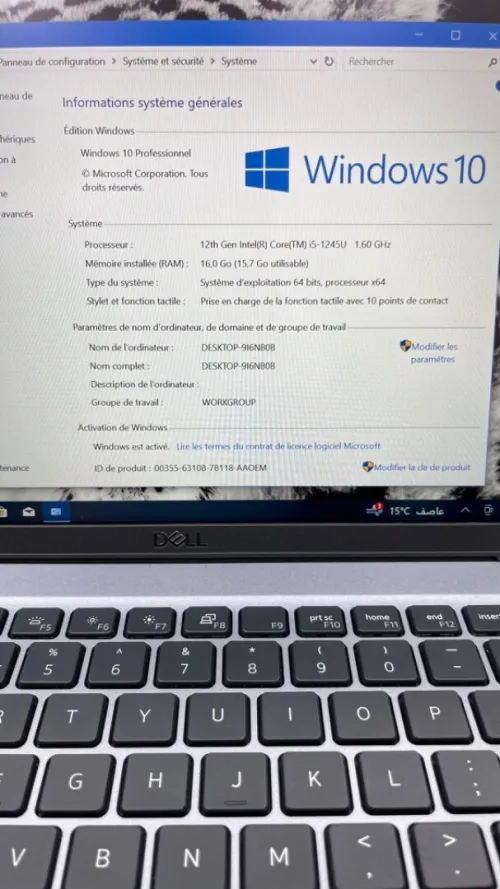 DELL LATITUDE 5430 I5-12TH 14'' FHD TACTILE 16RAM 512 SSD