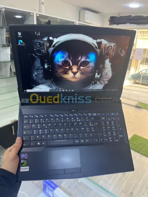 CLEVO GAMING 15.6'' I7-08TH 16RAM 512SSD+1TB HDD GTX1060 06GB 