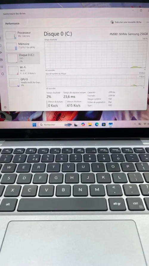 DELL LATITUDE 5340 X360 I5-13TH 16RAM 256SSD INTEL IRIS XE