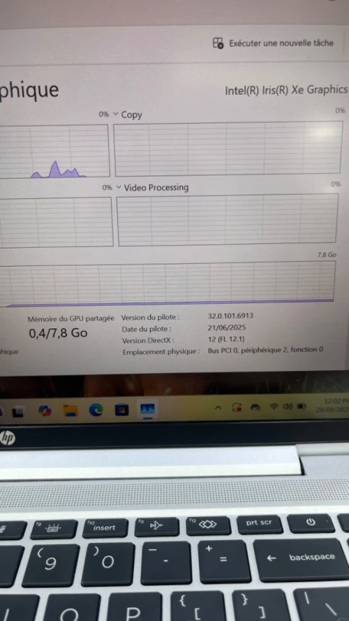 HP PROBOOK 440 G9  14'' FHD I7-12TH 16RAM 512SSD IRIS XE BATTERIE +3 HEURES