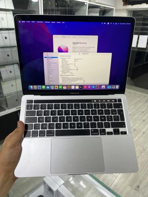 MACBOOK PRO 2020 13.3" I5 16RAM 1000SSD CYCLE 160 GARANTIE 06 MOIS