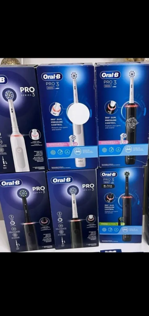 Oral b pro series 3 double brossette - Brosse à dents électrique originale made in Germany