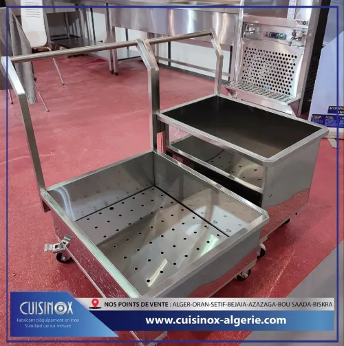 tables chariots hottes en inox 