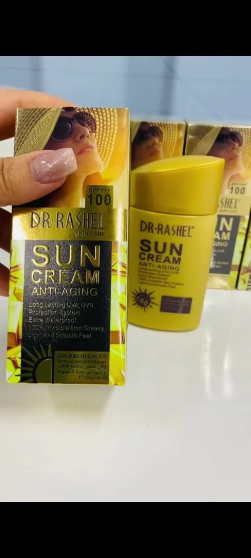Sun cream dr rashel كريم واقي الشمس دكتور راشال 
