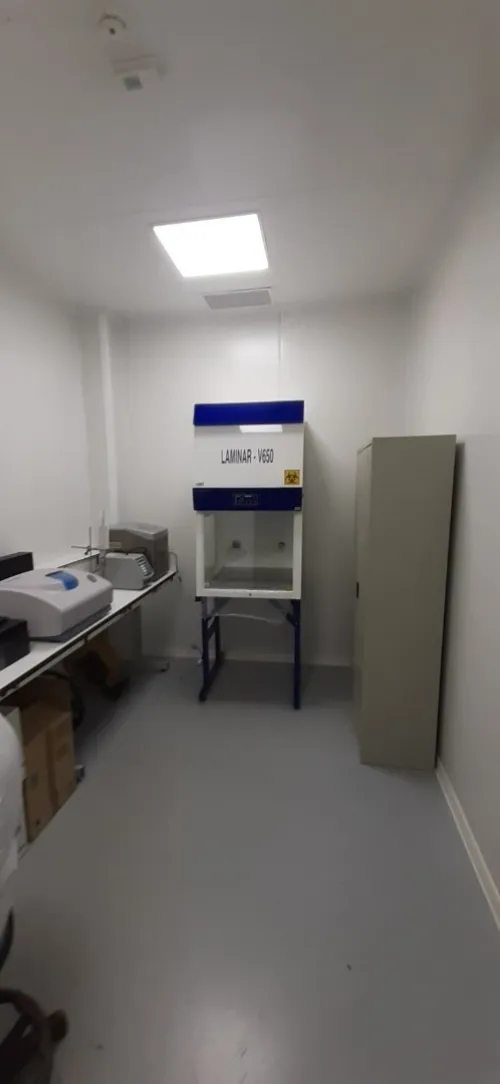 Hotte a flux laminaire vertical pour laboratoire 