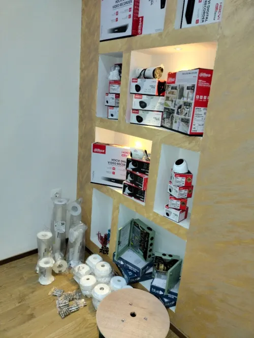 Installation caméra de surveillance 