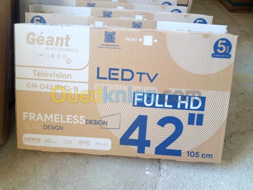 Télévisions géant 42 pouce fullhd simple 