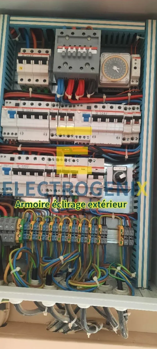 Electricité industrielle et armoire électrique