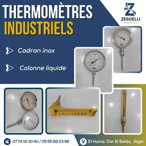 manomètre et thermomètre 