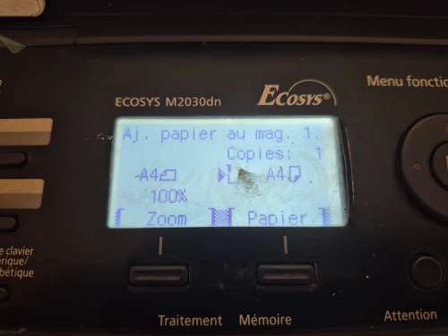 Impriment laser Kyocera M2030 dn