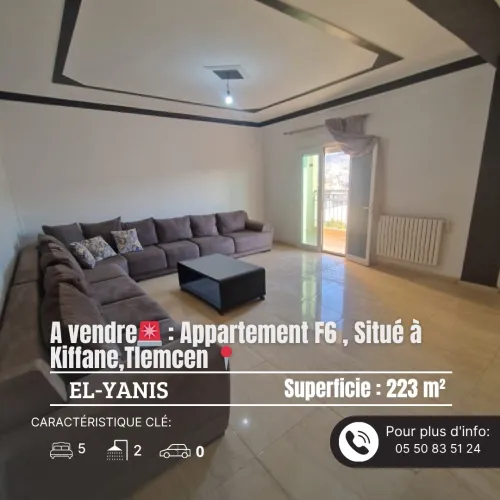 Vente Appartement F6 Tlemcen Tlemcen