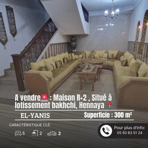 Vente Villa Tlemcen Hennaya