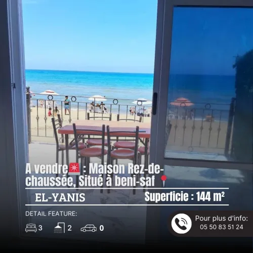 Vente Bungalow Aïn Témouchent Beni saf