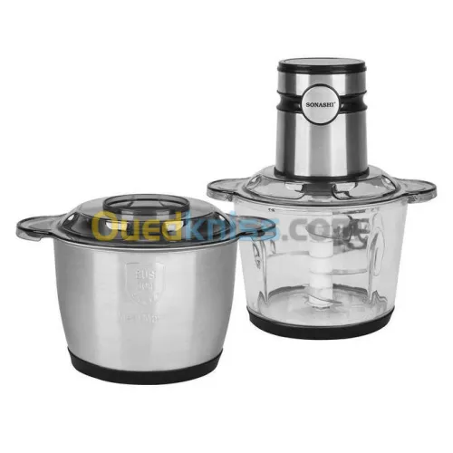 MINI HACHOIR SONASHI DOUBLE  BOL 3L 400W  SMC-25