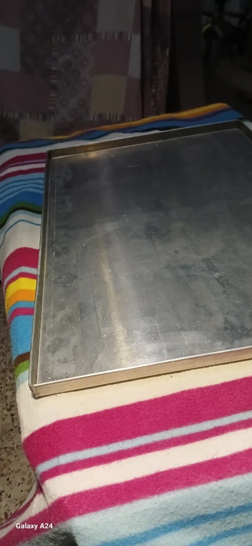 Plateaux aluminium pleins format 40x60 cm