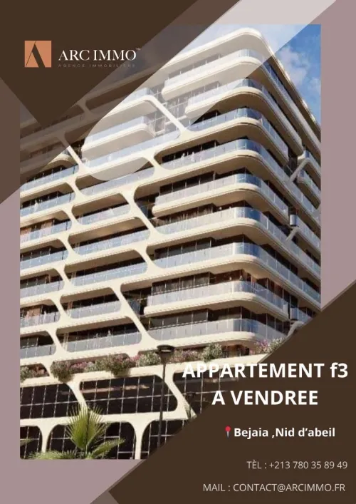 Vente Appartement F3 Béjaïa Bejaia