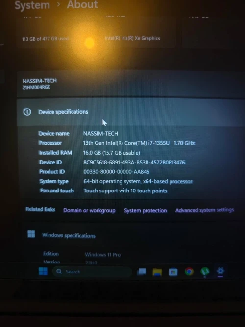 Lenovo thinkpad X1 carbon