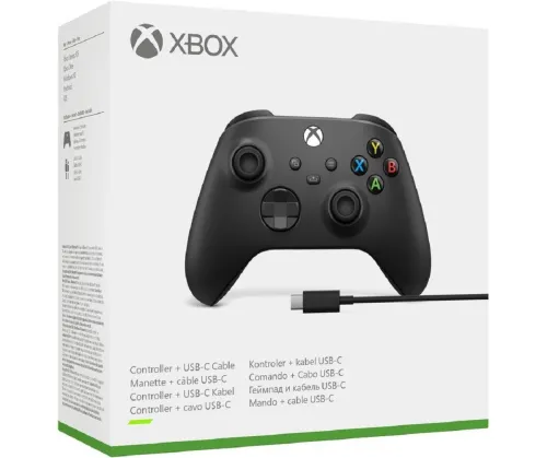 Manette series s noir + cable 
