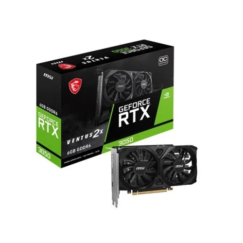 MSI RTX 3050 VENTUS 2X OC 6GO