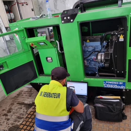 Groupe eléctrogéne diesel et gaz