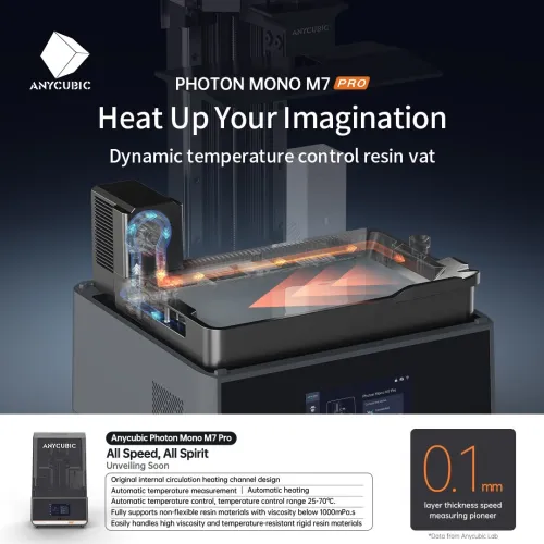 imprimante 3D anycubic M7 PRO 14K