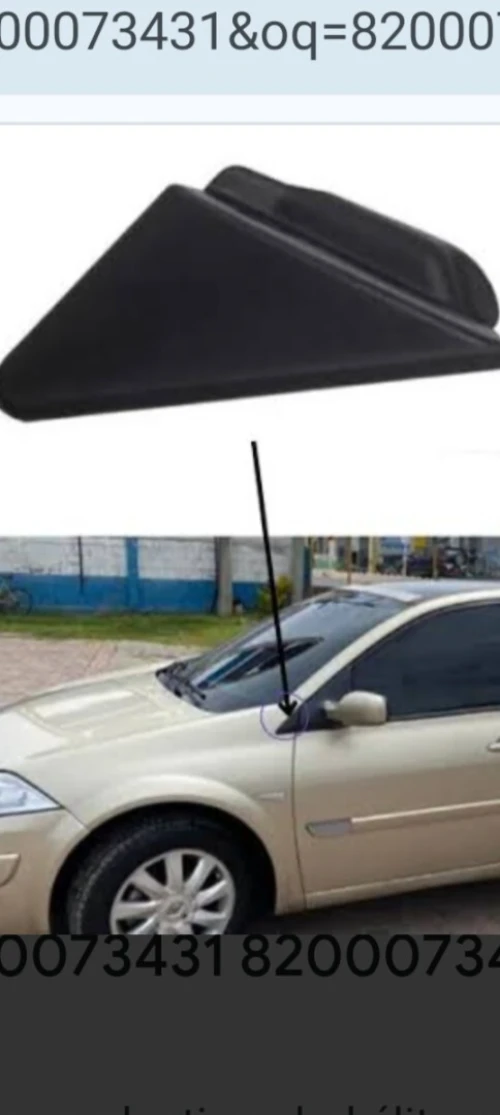 Triangle rétroviseur megane 2 