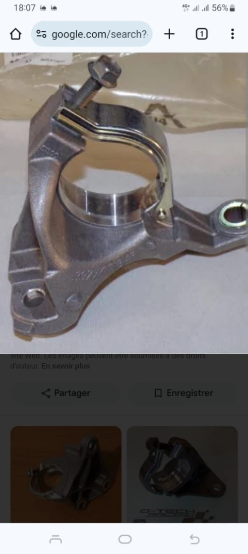 Support cardan drte kangoo 3 d'origine Renault 