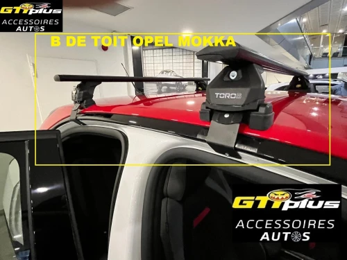 Barres de toit Porte-Bagages Pour OPEL MOKKA 2023+ ORIGINAL