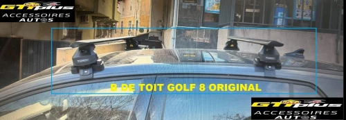 Barre De Toit Porte-Bagages Pour VOLKSWAGEN GOLF 8 ORIGINAL