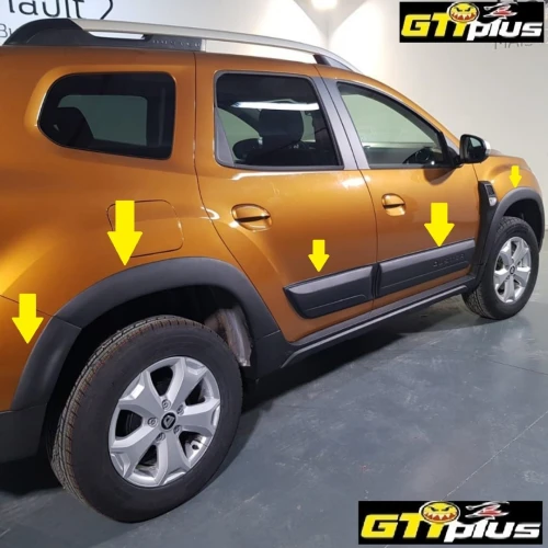 Kit élargisseurs d'aile & porte pour Dacia Duster 2 2019+