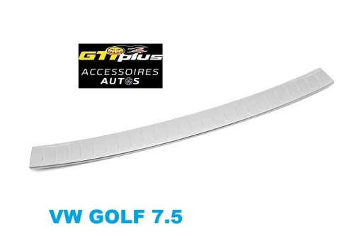 Seuil de pare choc arrière Matt Chromé pour vw Golf 7
