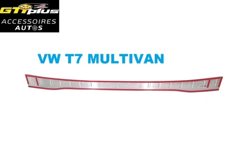 Seuil de pare-chocs arrière Matt chromé pour VW T7 MULTIVAN  2024+