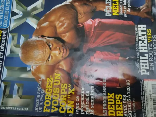 Collection magazines de bodybuilding