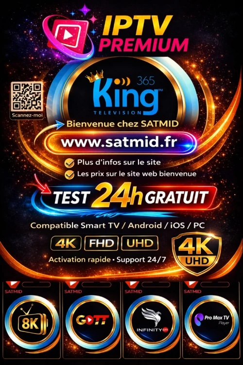 Les meilleurs abonnement iptv stable plus d'infos sur le site satmid,fr