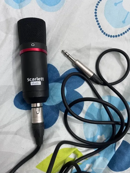 Micro Scarlett Studio + Micro Boya + Micro Rode