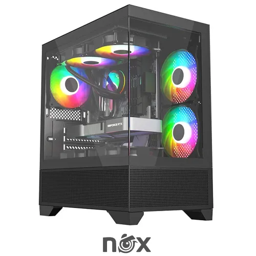 BOITIER NOX RAVEN BLACK ARGB