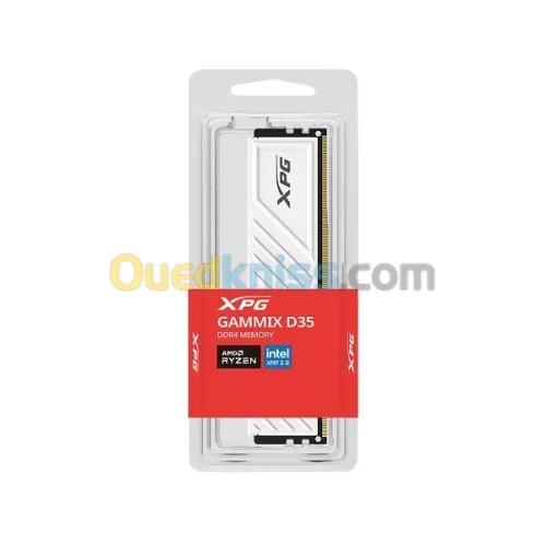 RAM DDR4 ADATA XPG GAMMIX D35 16GB 3200MHZ WHITE