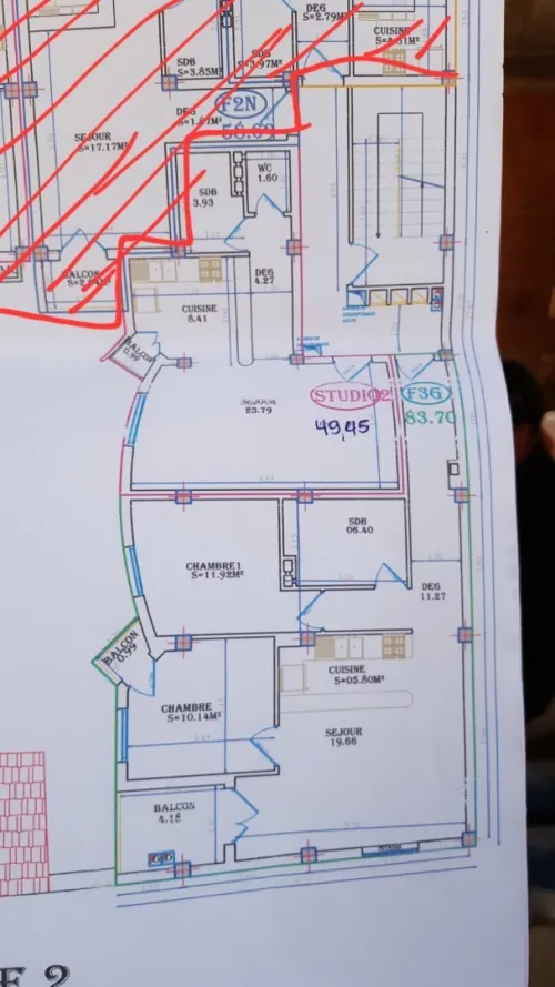 Vente Appartement Tizi Ouzou Azeffoun