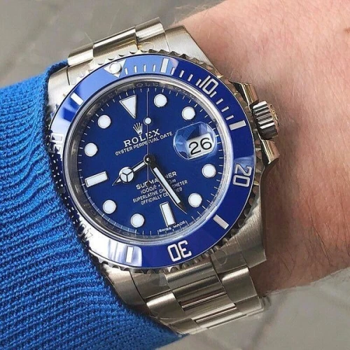 Montre Rolex Submariner Bleu HIGHT