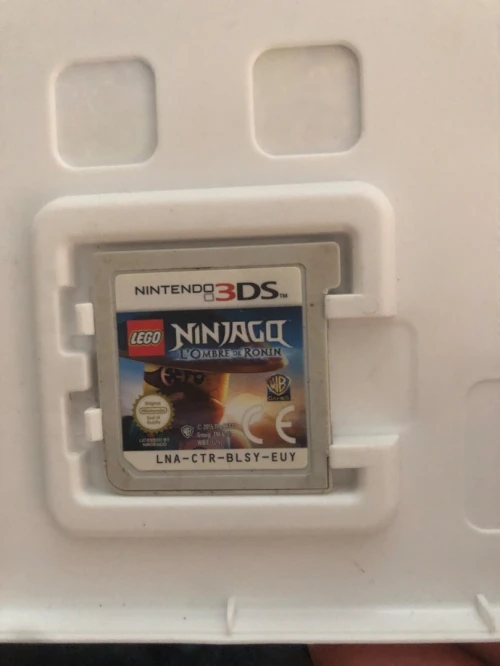 2 Cartouches NINTENDO 3DS Star Wars 3 et Ninja