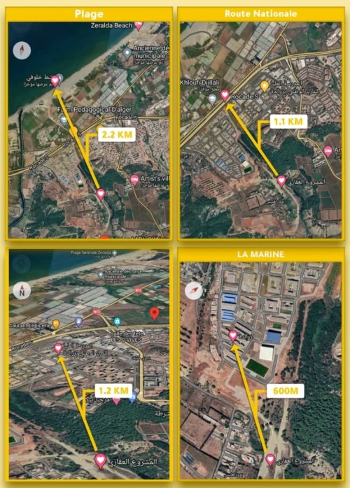 Vente Terrain Alger Zeralda