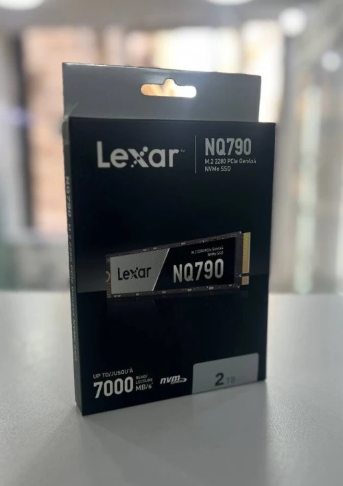 Lexar NQ790 SSD NVMe 2To SSD 2To SSD PCIe 4.0 Gen4x4, Jusqu'à 7000 Mo/s en Lecture, 6000 Mo/s