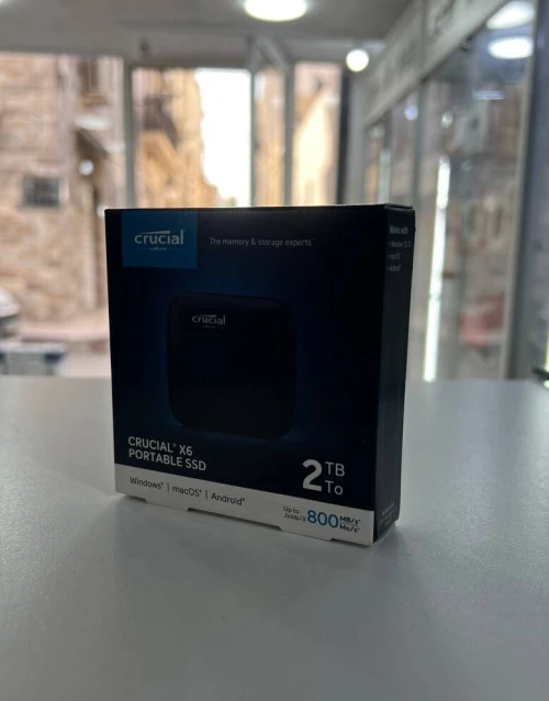 Crucial X6 2To Portable externe SSD 800Mo/s 