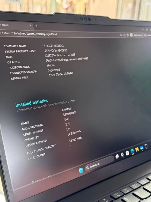 LENOVO THINKPAD X13 Gen4 / Ryzen 5 7540U / 32GB RAM