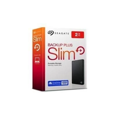 Disque Dur Seagate Backup Plus Slim 2 To Black