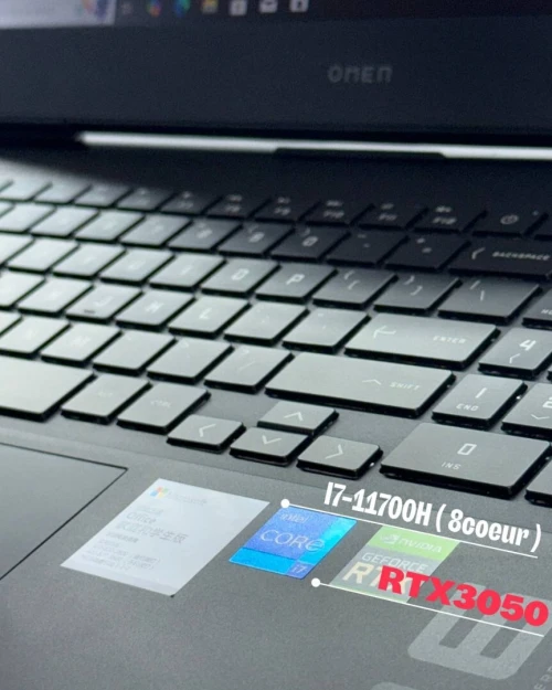 Laptop Gaming HP OMEN / I7-11GNR / RTX3050TI / 16GB RAM
