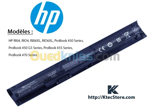  Batterie Original pour HP ProBook 450 455 470 G3