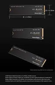 WD_BLACK SN770 2 To, SSD de jeu, M.2 2280 PCIe Gen4 NVMe