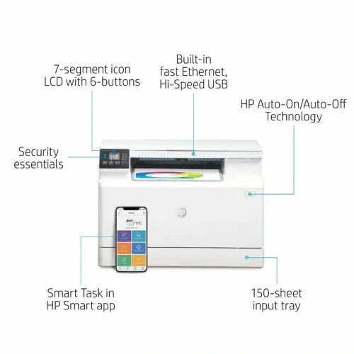 Imprimante Multifonction HP Color LaserJet Pro MFP M182n