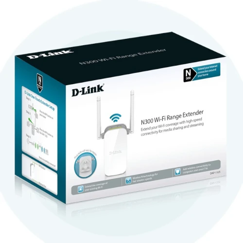 Répéteur Wi-Fi N300 D-Link DAP-1325 2 antennes externes